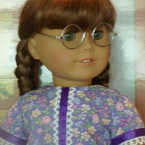 Historically Accurate Dress for 18 inch Doll such as American Girl Molly, Kit and Others