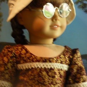 Colonial Era Dress and Cap for an 18&quot; Doll fits American Girl and Others
