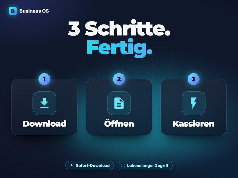 Business OS Offline-App — export or backup screen for your local data