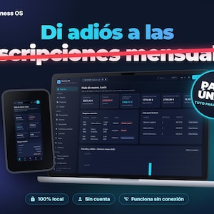 Business OS: Facturas, CRM y Gastos para Autónomos | Sin Suscripción, Sin Conexión