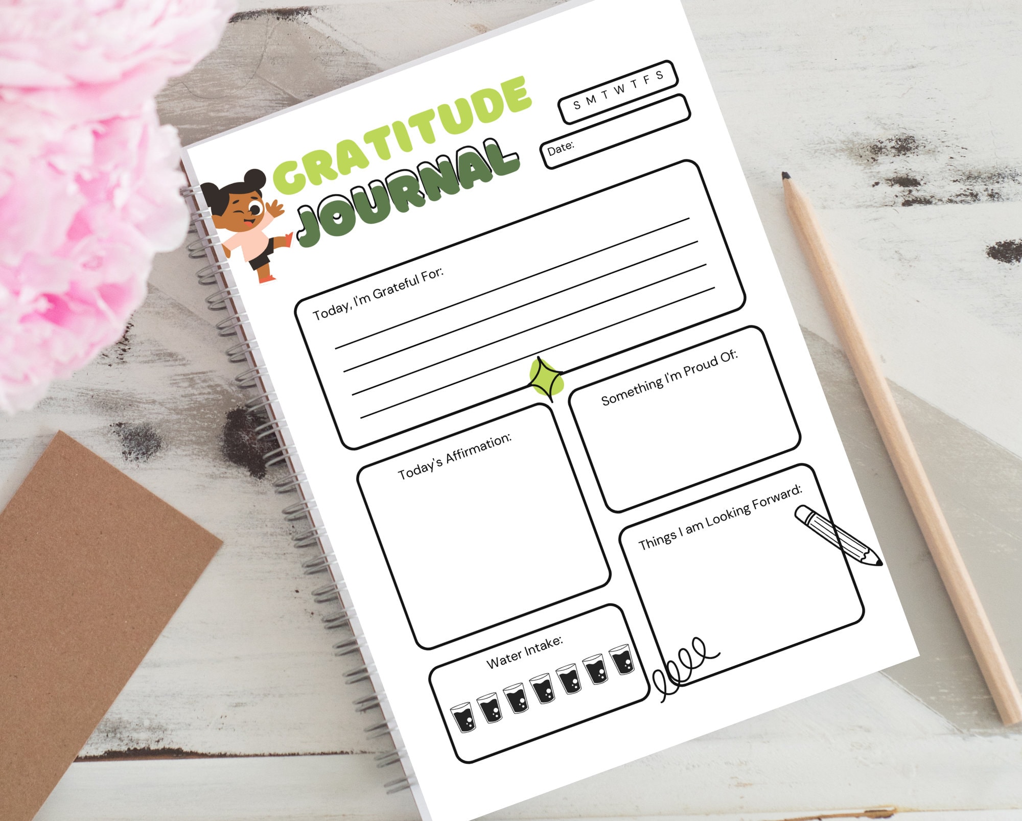 Printable ADHD Planner for Kids ADHD Planner Student School Checklist ...