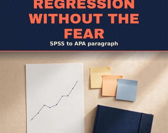 Multiple Regression in SPSS – Step-by-Step SPSS Tutorial Pack | Regression Analysis Guide with APA Write-Up Template | Statistics Help