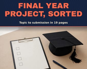 Final Year Project Planner | FYP & Capstone Project Organizer, Undergraduate Thesis Timeline Guide