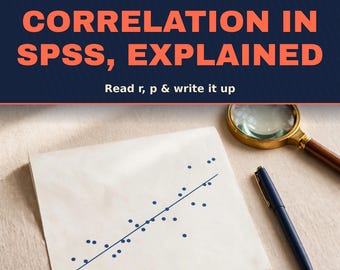 Pearson Correlation in SPSS | Step-by-Step SPSS Tutorial Pack, Correlation Analysis Guide & Statistics Help for Students