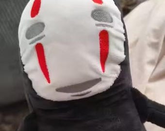 No Face Inspired Plush Toy – Kaonashi Style Ghost Plushie