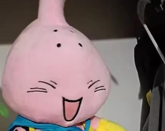 Majin Buu Plush Toy – 20cm Soft Anime Stuffed Animal Figure | Cute Dragon Ball Collectible Plush Gift for Fans