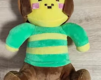 Chara Plush Toy | Cute Undertale Character Stuffed Doll | Kawaii Game Plush Gift