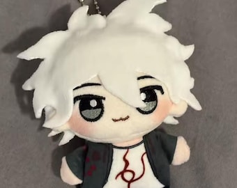 Nagito Komaeda Mini Plush Toy – Anime Stuffed Doll – Soft Collectible Gift for Fans