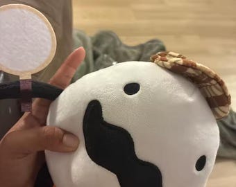 Cute Game Egg Detective Plush Soft Stuffed Animal Gift for Fans