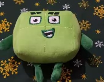 Numberblocks Four Plushie 15cm | Soft Educational Toy | Learning Plush