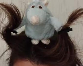 Cute Remy Chef Plush Magnetic Ratatouille Mouse Soft Toy Kitchen Decor