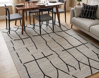 Mordern Mortocan Handloom wool Rug