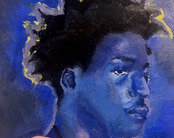 Blaue Welt (Druck)