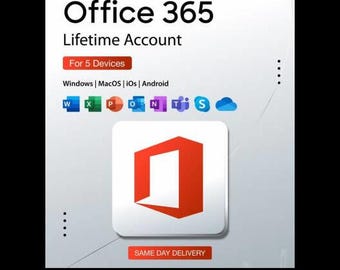 Office 365 Professional Plus 2026 | LifeTimeActivation | 5 Devices | by OfficialDownload