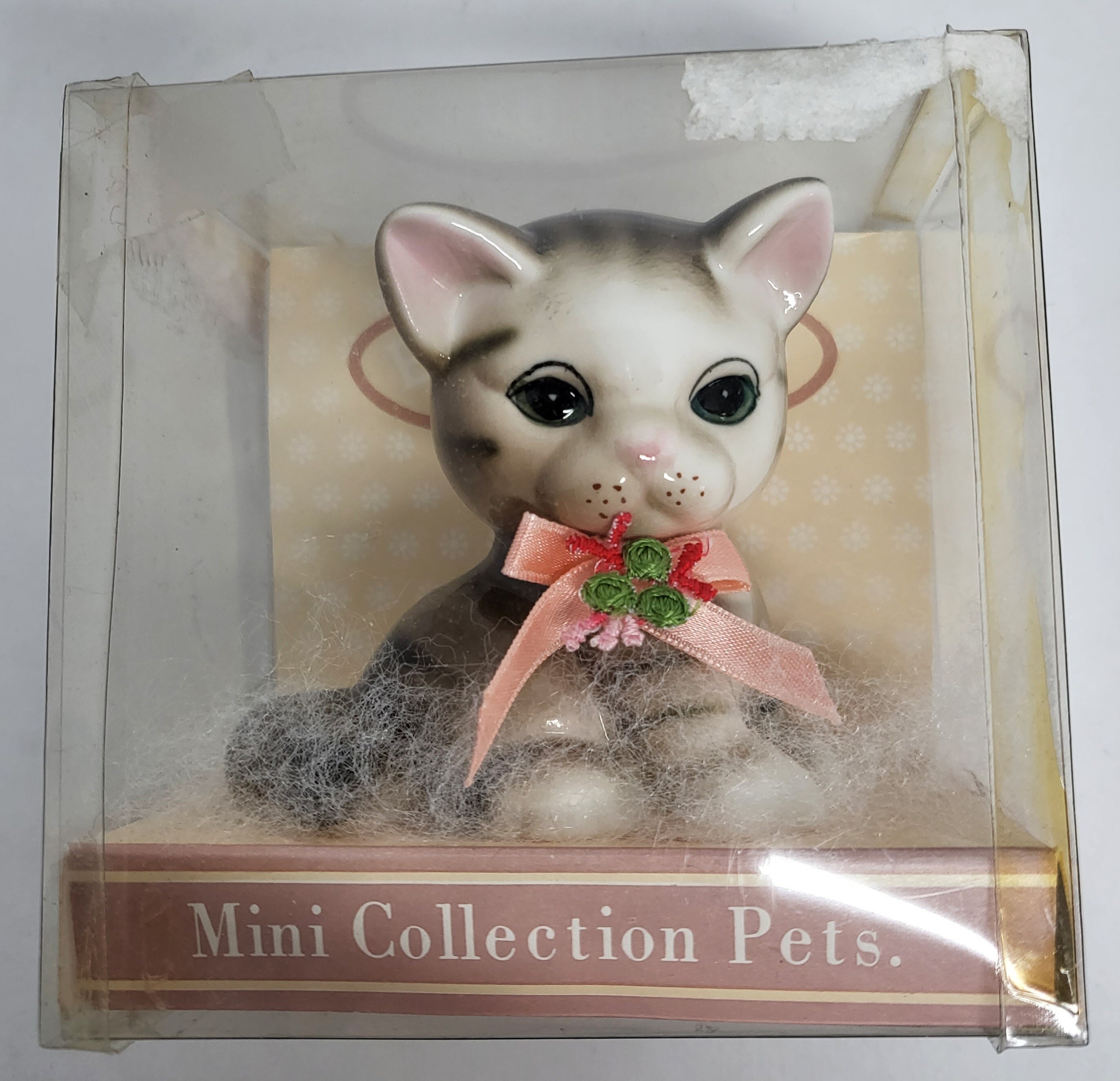 Mini Collection Pets Bone China Kitty Made in Taiwan - Etsy