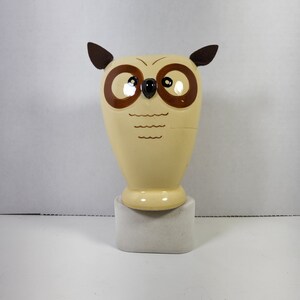 Owl Coin Bank Ceramic Artamount Japan