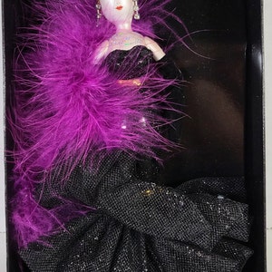 Ladies with Elegance Collection Blown Glass Ornament 8 1/2&quot; tall