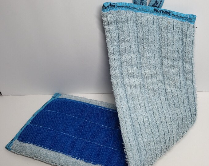 Large Norwex Damp/ Wet Light Blue Mop Pad 5 Inches X 20 Inches Etsy