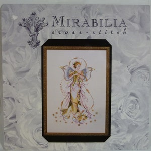 MiraBilia  &quot;June&#39;s Pearl Fairy&quot; by: Nora Corbett cross stitch pattern only MD-52 Unopened RARE