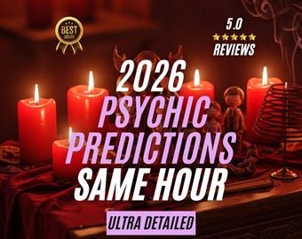 Same Hour 2026 Voorspellingen Tarotlezen | Nauwkeurige paranormale voorspellingen | Snelle levering | Diep en gedetailleerd toekomstbeeld