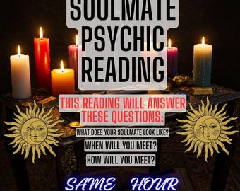 Soulmate paranormale tarotlezing op hetzelfde uur | Ontdek je toekomstige echtgenoot en liefdesverbinding, persoonlijk inzicht