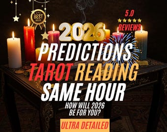 Same Hour 2026 Voorspellingen Tarotlezen | Nauwkeurige paranormale voorspellingen | Snelle levering | Diep en gedetailleerd toekomstbeeld