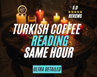 Turkse koffiekop lezen, ultragedetailleerde koffielezing op hetzelfde uur pdf, baan, liefde, carrière, nauwkeurig inzicht, spiritueel liefdesadvies