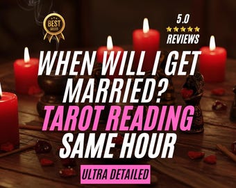 Hetzelfde uur: wanneer ga ik trouwen? Soulmate en huwelijkslezing