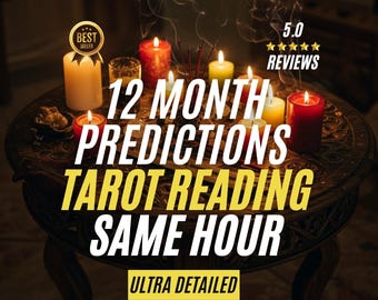 Gedetailleerde tarotvoorspelling voor 12 maanden op hetzelfde uur | Lezen over liefde, carrière en bestemming | Intuïtief paranormaal lezen | Ontdek het onbekende