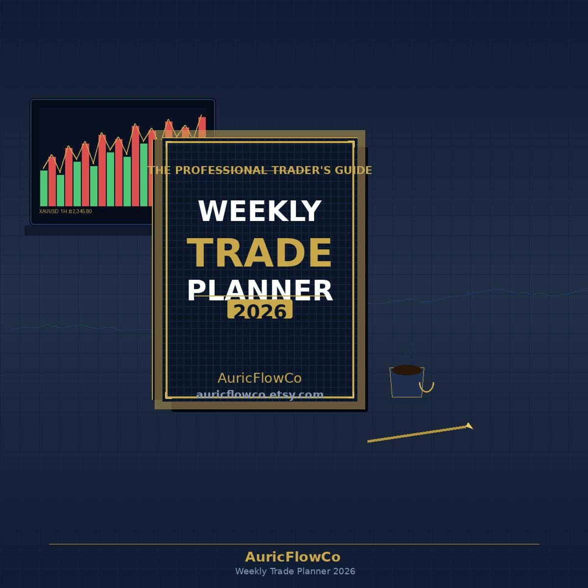 Weekly Trade Planner 2026 | SMC Trading Journal | Printable PDF | Day ...