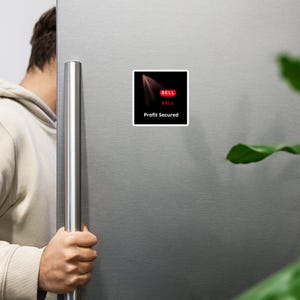 Vinst säkrad - Baisseartad marknad Säljknappmagnet för dagshandlare