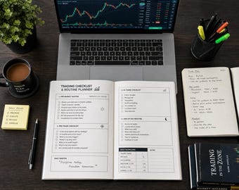 The Ultimate Trading Checklist  Routine Planner  Daily Trading Journal  Discipline Guide PDF