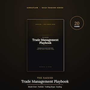 XAUUSD Trading Management Playbook PDF | Complete Guide to Trade