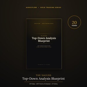 XAUUSD Gold Guide: Top-Down Analysis Blueprint PDF for Multi-Timeframe Trading