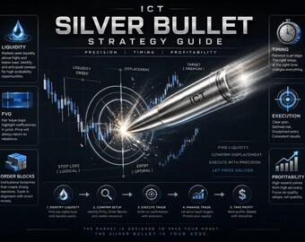 ICT Silver Bullet Strategy Guide | High-Probability Forex  Futures Trading | Precision Entry & Exit | Smart Money Concepts SMC