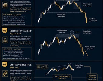 Advanced Liquidity Cheat Sheet | SMC Trading Guide | Inducement & Sweep | Forex Crypto Technical Analysis | Digital Download PDF