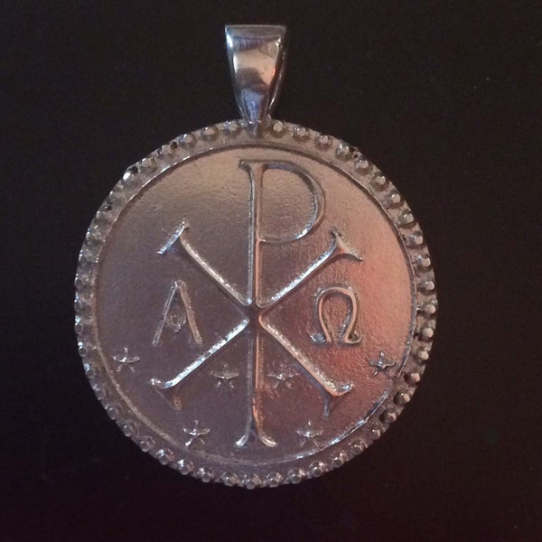 Chi Rho Anhänger - (MADE TO ORDER)