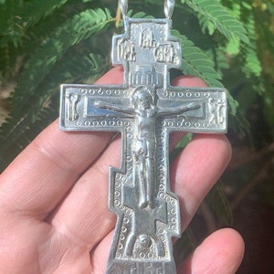 Priest Pectoral Cross 202 (Czar Nicholas) - (Made to Order)