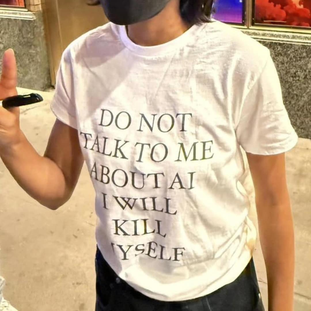 Do Not Talk To Me About AI Shirt, Anti Ai Shirt, No Ai Data Centers T-shirt, Funny Artific