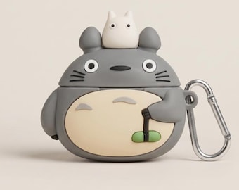 Totoro AirPods Case for AirPods 1 2 3 4 AirPods Pro 1 2 3 - Ghibli Protective Airpods Cover 3D Airpod Cases 1/2/3/4 Earphone - Earpods