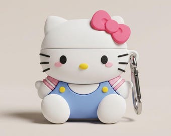 Hello Kitty AirPod Case Cover for AirPods 1 2 3 4 & Pro | AirPods Case | AirPod Pro Case | Earbud Pouch | Earbud Case | Custom AirPod Case