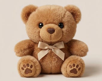 Cute Teddy Bear Plush AirPods Case for AirPods 1 2 3 4 AirPods Pro 1 2 3 - Kawaii Protective Fluffy Cover 3D Airpod Cases 1/2/3/4 Earphone