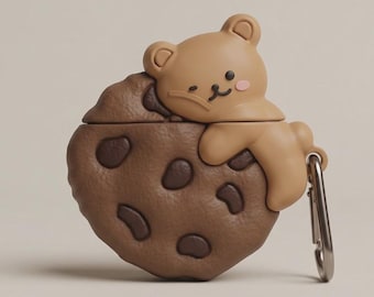 Cookie AirPods Case for AirPods 1 2 3 4 AirPods Pro 1 2 3 - Cute Protective Airpods Cover 3D Airpod Cases 1/2/3/4 Earphone - Earpods