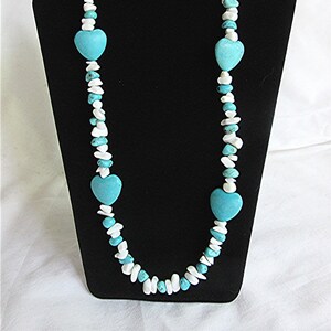 Turquoise heart necklace