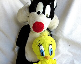 Sylvester and Tweety plush