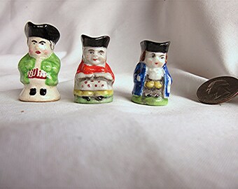 Tiny Toby jugs-3 pc-Japan