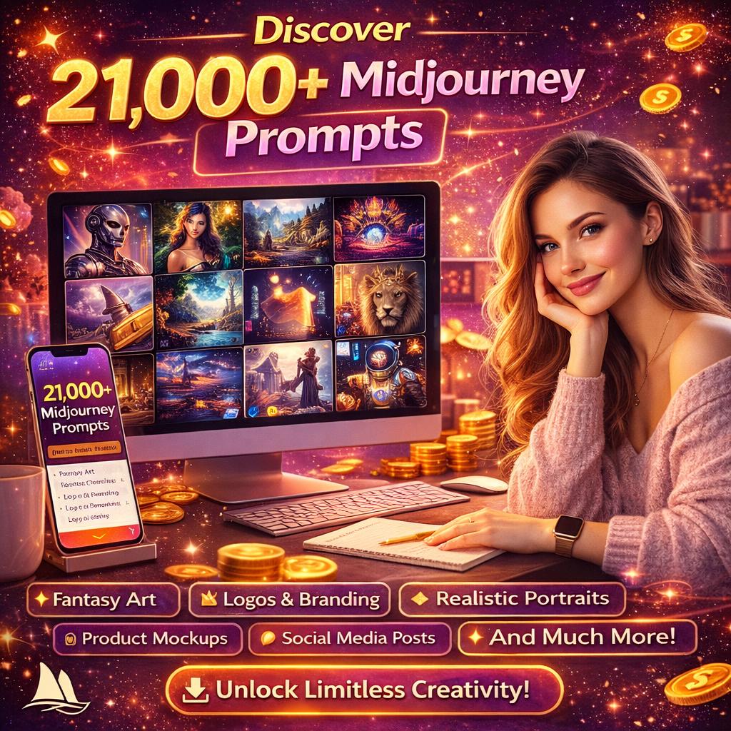 21,000+ Midjourney Prompts Bundle, AI Art Prompt Pack,digital Download ...