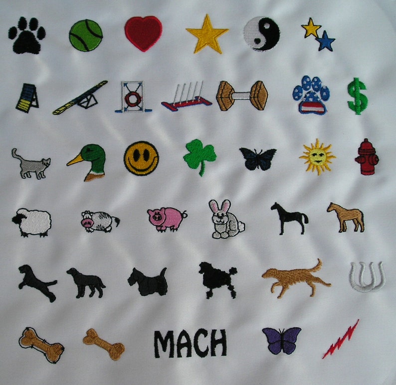 Personalized custom made embroidered dog collars image 2