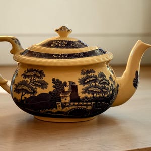 Spode Tower Gadroon Teekanne | Tadelloser Zustand | Vintage Made in England