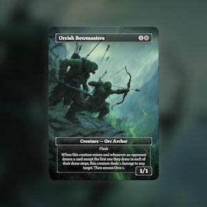 Orcish Bowmasters Proxy - Custom EDH Card